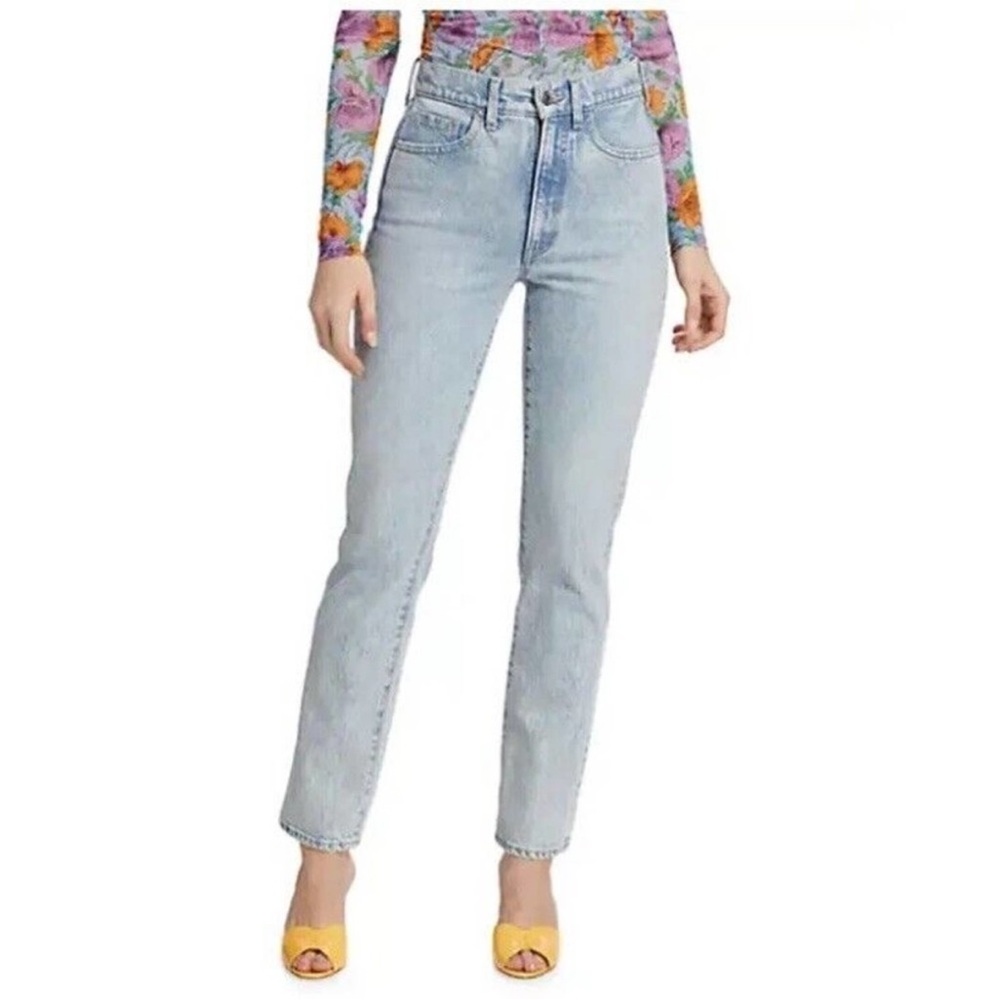 Veronica Beard Light Blue Skinny Jeans